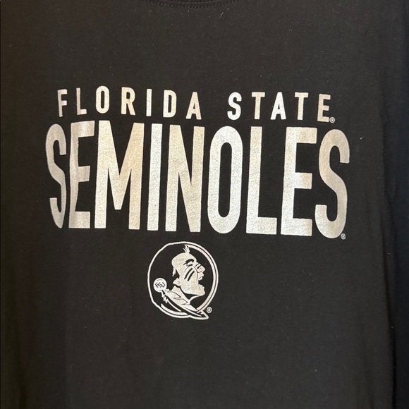 Florida State Seminoles Black T-Shirt 4XLT - Picture 2 of 3
